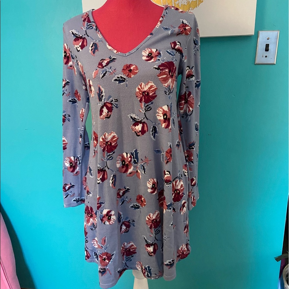 FLORAL DRESS 💙👗